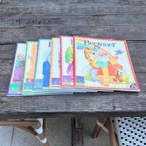 Lot Beginner Bible Study Guide Books GRACE LINK Childrens Learning A and B